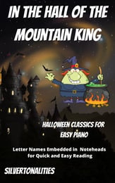 In the Hall of the Mountain King Halloween Classics for Easy Piano piano sheet music cover
